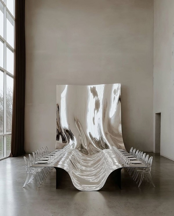 decoration mariage tendance metal